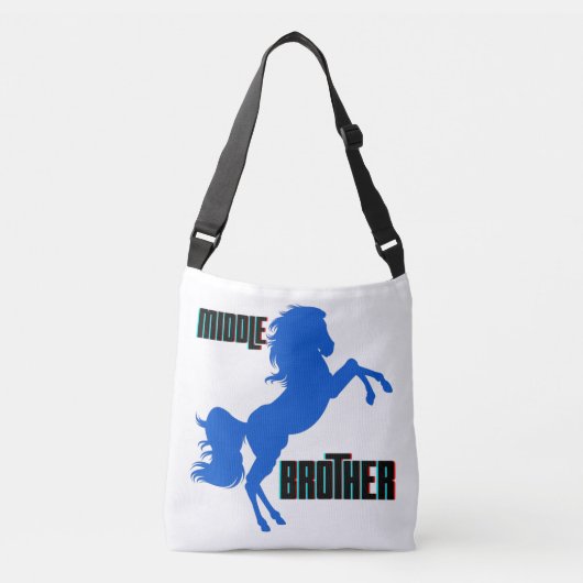 Sac Ajustable Élevage du cheval du frère moyen (Devant)