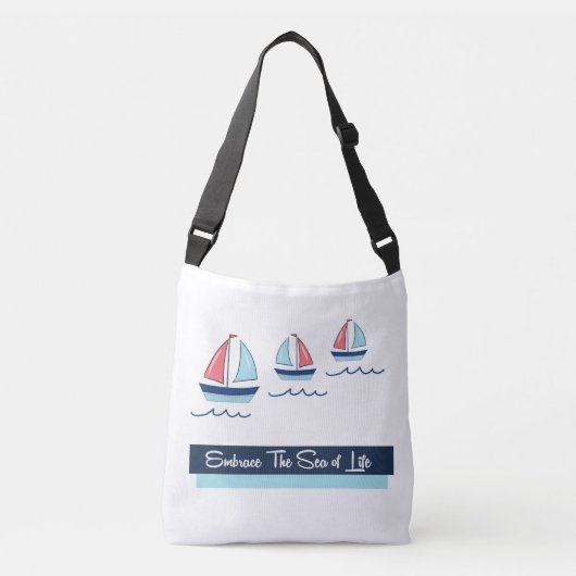 Sac Ajustable Embrassez la mer de la vie (Devant)