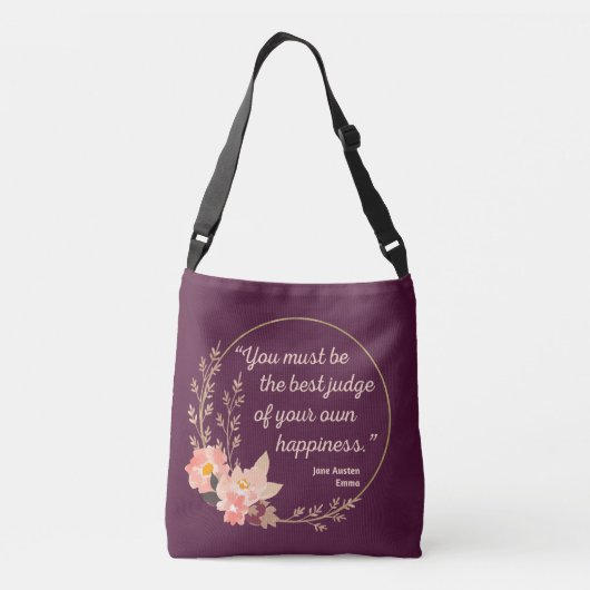 Sac Ajustable Emma By Jane Austen Citation I - Style mignon (Dos)