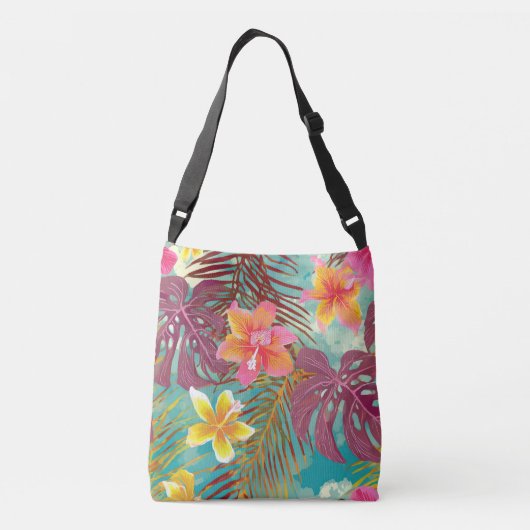 Sac Ajustable Empreinte d'aloha hawaïen tropical (Dos)