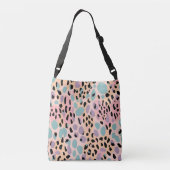 Sac Ajustable Empreinte de léopard pastel (Dos)