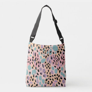 Sac Ajustable Empreinte de léopard pastel