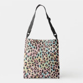 Sac Ajustable Empreinte de léopard Pastel coloré (Dos)
