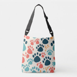 Sac Ajustable Empreinte de patte de chien coloré