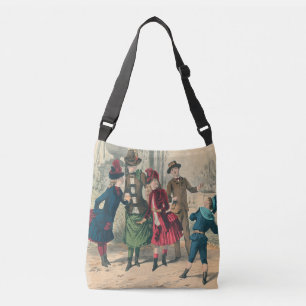 Sac Ajustable Enfants Famille Antique Victorienne Enfant