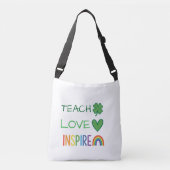 Sac Ajustable Enseigner Amour Inspirer Saint-Patrick Shamrock En (Devant)