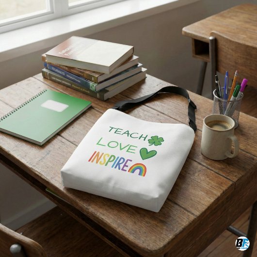 Sac Ajustable Enseigner Amour Inspirer Saint-Patrick Shamrock En