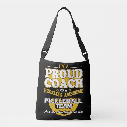 Sac Ajustable Entraîneur de Pickleball Fier Awesome Pickleball T (Devant)
