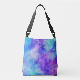 Sac Ajustable Espace de galaxie violet et bleu Abstrait