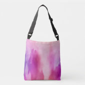Sac Ajustable Espace positif couleur eau rose et violet (Devant)