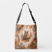 Sac Ajustable Esprit Hibou Patchwork Bohème Artisanat Rustique F (Dos)
