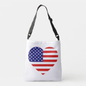 Sac Ajustable États-Unis Heartflag cbcnt (Dos)