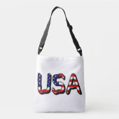 Sac Ajustable États-Unis superposés sur le drapeau américain cbb (Dos)