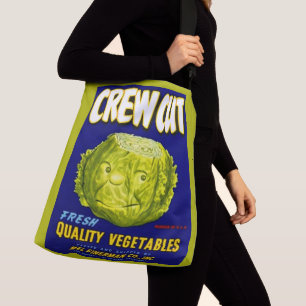 Sac Ajustable Étiquette de caisse de légumes coupé en équipage