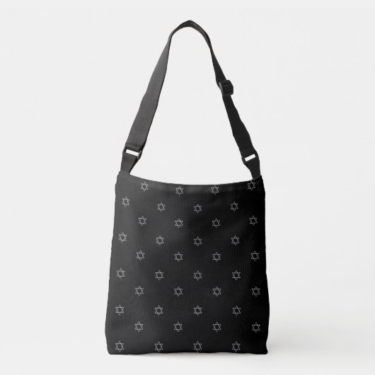 Sac Ajustable Étoile d'argent 3D de David (Devant)