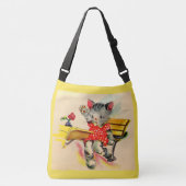 Sac Ajustable étudiant en chat kitten (Devant)
