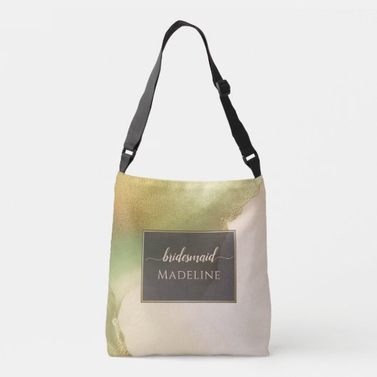 Sac Ajustable Fab Chartreuse 🤵 audacieux et élégant Mariage bud (Dos)