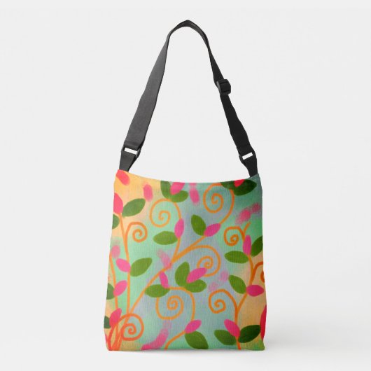 Sac Ajustable Fâcheux floral Abstrait (Devant)
