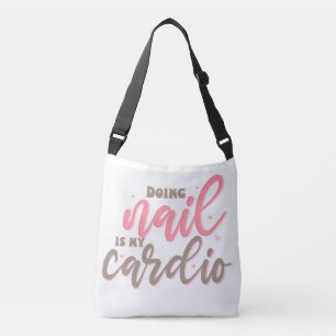 Sac Ajustable Faire un clou est mon cardio, l'art de l'ongle, le