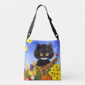 Sac Ajustable Fall Thanksgiving Black Cat (Dos)
