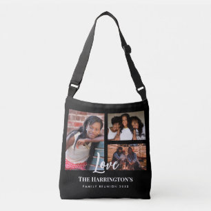 Sac Ajustable Famille Réunion 3 Section Photo Collage Black Fram