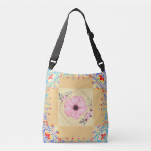 Sac Ajustable Fantaisie de fleurs printanières lumineuses