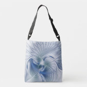 Sac Ajustable Fantaisie dynamique Abstrait Tons bleus Art fracta (Dos)