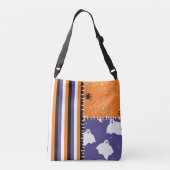 Sac Ajustable Fantômes de patchwork d'Halloween (Dos)