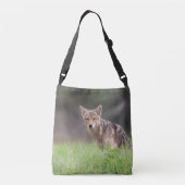 Sac Ajustable Faune de coyote avec forêt douce (Dos)