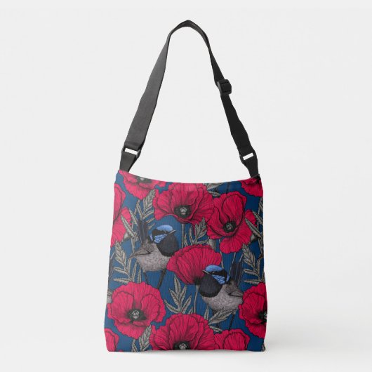 Sac Ajustable Fée et pavots (Devant)