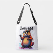Sac Ajustable Feeling Beaver-tiful - Funny Beaver Graphic (Devant)