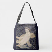 Sac Ajustable femme rêveuse et chat (Dos)