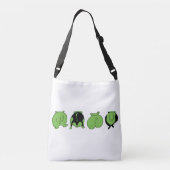 Sac Ajustable Fesses de hamster vertes (Dos)