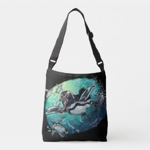 Sac Ajustable Fête africaine de la pêche au pingouin