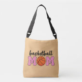 Sac Ajustable Fête de la mère mère du basket-ball (Devant)