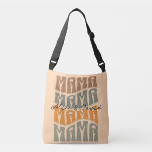 Sac Ajustable Fête des Mères Couleur naturelle Maman Enfants Nom