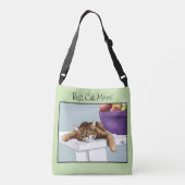 Sac Ajustable Fête des mères Orange Tabby Cat (Dos)