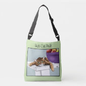 Sac Ajustable Fête des pères Orange Tabby Chat (Devant)