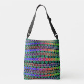 Sac Ajustable Feuille arc-en-ciel et Geo (Dos)