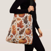 Sac Ajustable feuille/citrouille/cavernes Automne (De près)
