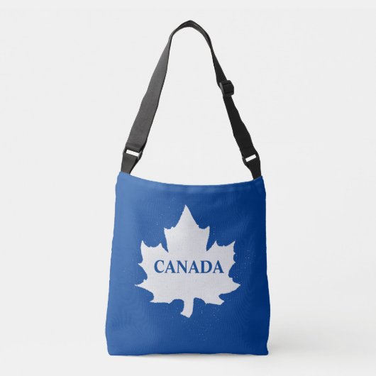 Sac Ajustable Feuille d'érable blanche du CANADA (Devant)