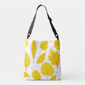 Sac Ajustable Feuilles d'automne en jaune (Dos)