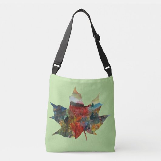 Sac Ajustable Feuilles d'automne, Foliage Fourre-tout (Devant)