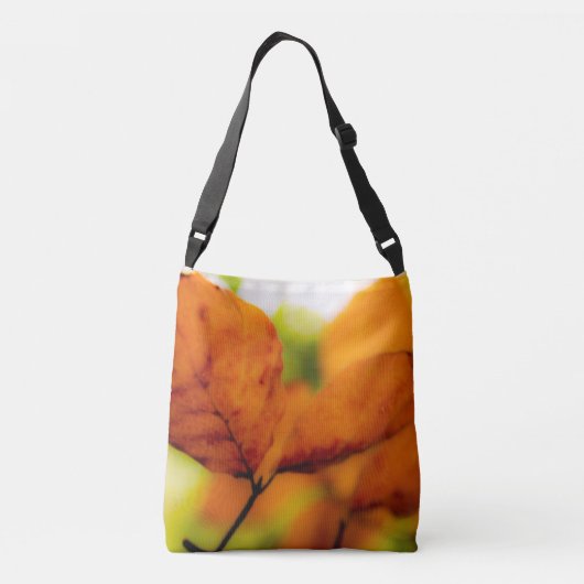 Sac Ajustable Feuilles d'automne orange (Dos)