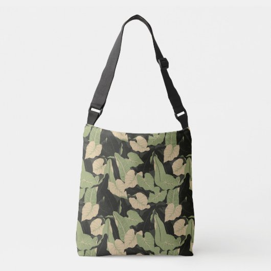 Sac Ajustable Feuilles de la jungle tropicale (Devant)