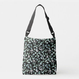 Sac Ajustable Feuilles de l'Eucalyptus : Motif de fleurs blanche