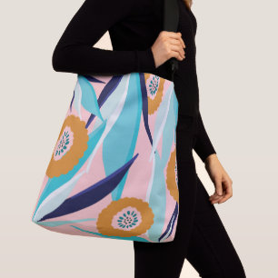 Sac Ajustable Feuilles de palmier à la mode de rose et d'Aqua e