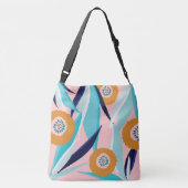 Sac Ajustable Feuilles de palmier à la mode de rose et d'Aqua et (Dos)