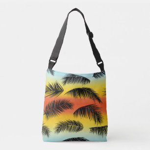 Sac Ajustable Feuilles de palmiers : motif sans soudure.