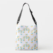 Sac Ajustable Feuilles pour bébés en Pastel (Dos)